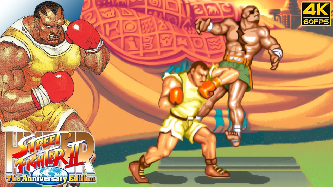 Hyper Street Fighter II - Balrog (CE) (Arcade / 2003) 4K 60FPS