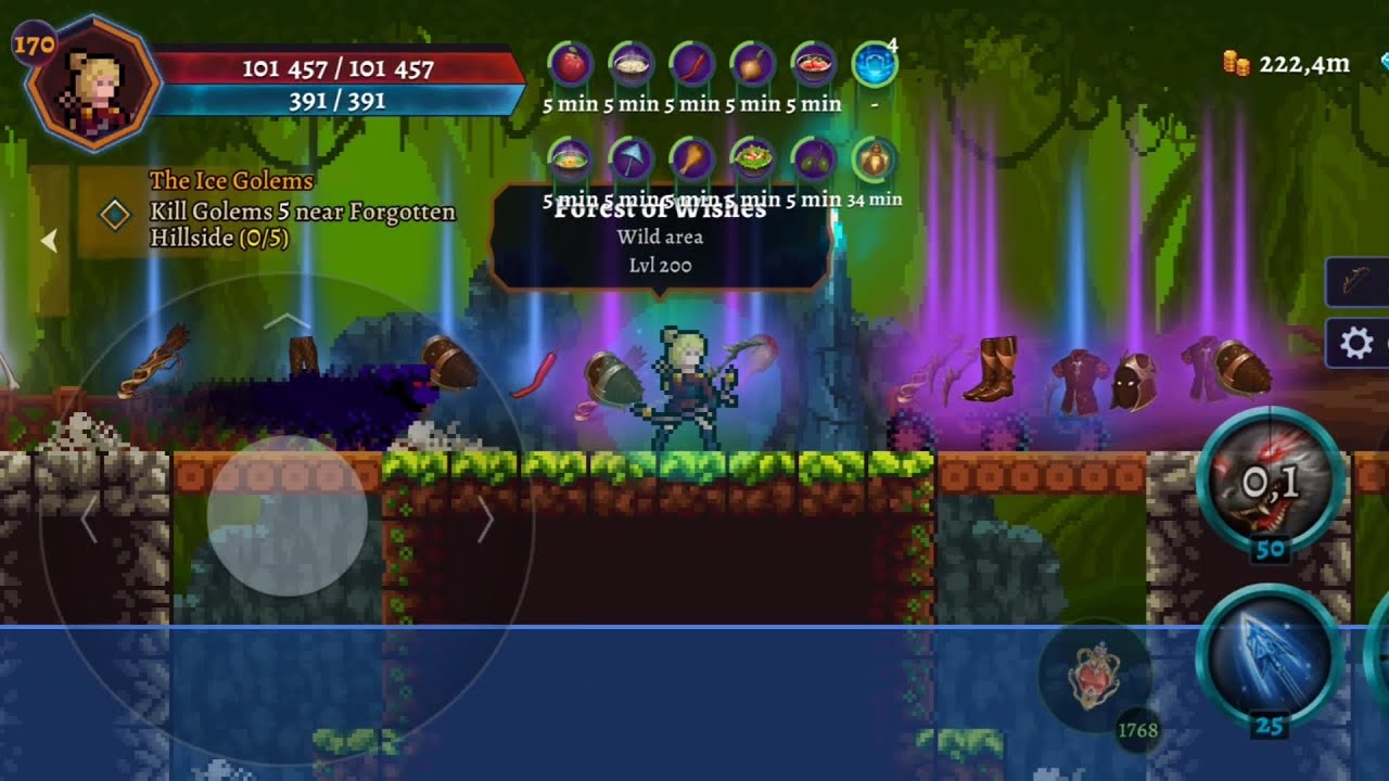 Darkrise - Archer chilling on Fatal Bridge of Stagnation (no death)