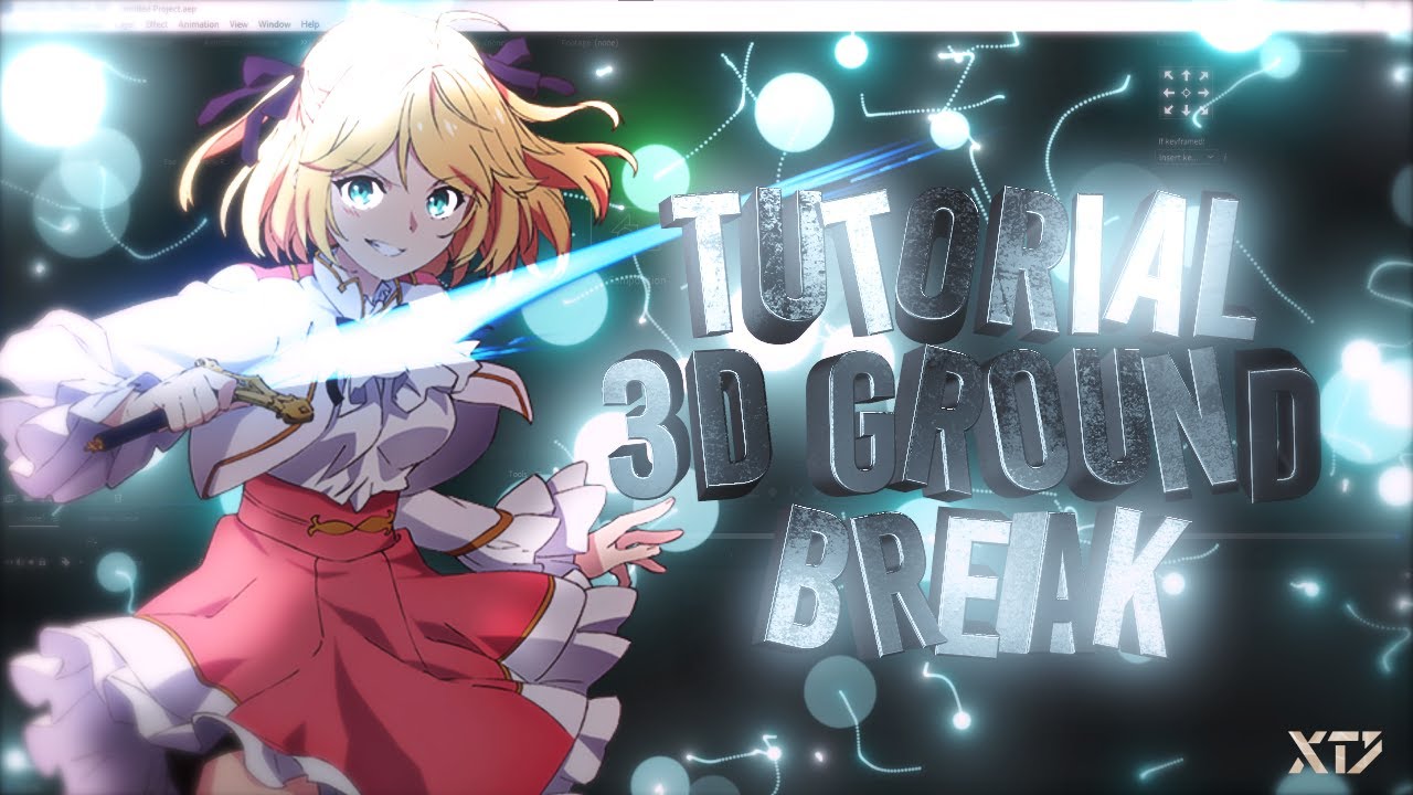 Tutorial How To Easy Make 3d Ground Break in After Effects