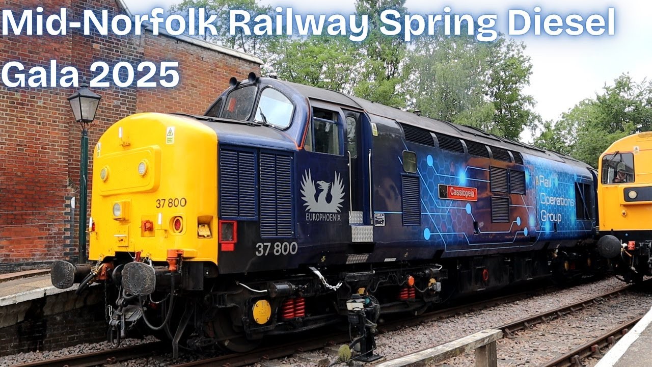 Mid-Norfolk Railway Spring Diesel Gala 2025