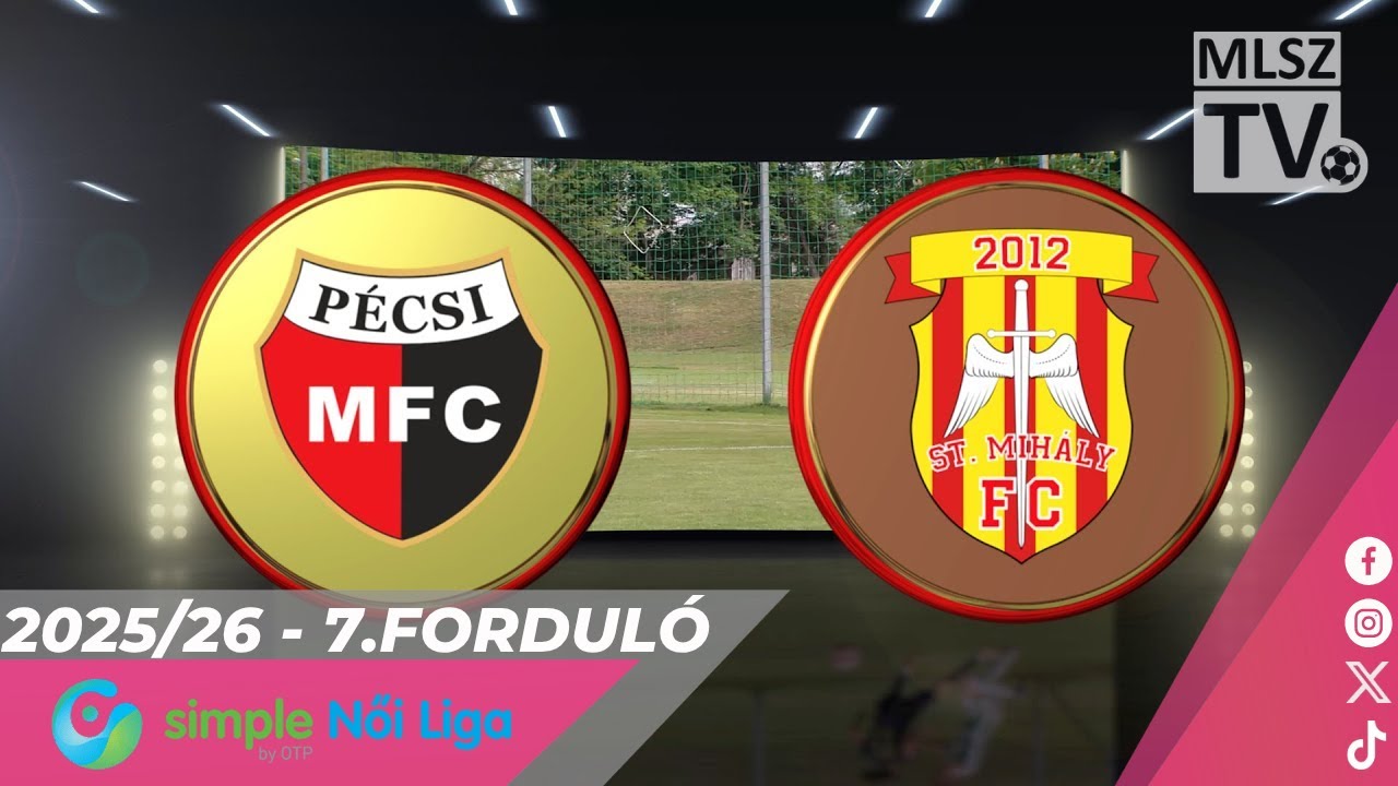 PMFC - KÉSZ-St. Mihály-Szeged | 1-2 | Simple Női Liga | 7. forduló | MLSZTV