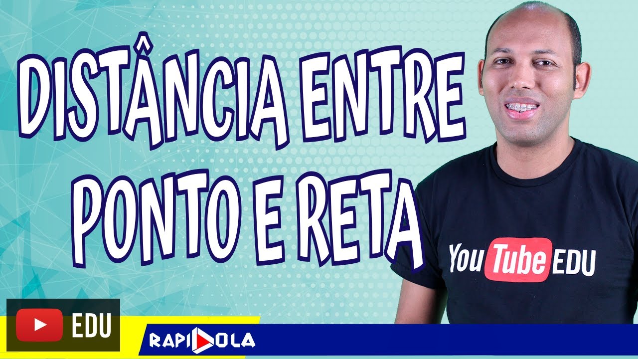 DISTÂNCIA ENTRE PONTO E UMA RETA: PASSO A PASSO ✅ GEOMETRIA ANALÍTICA