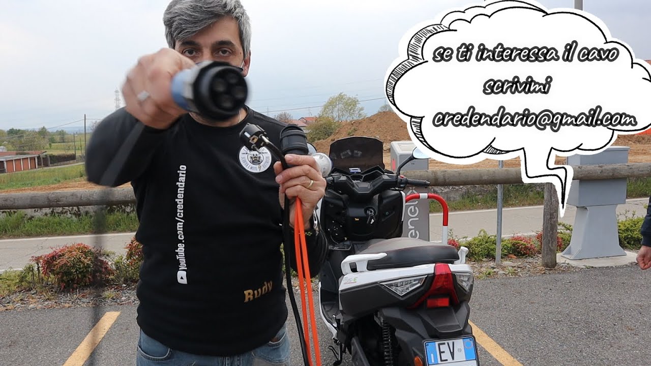 Ricarica qualsiasi moto/scooter elettrico dalla colonnina con presa 3A test con JONWAY MJS – E Sport