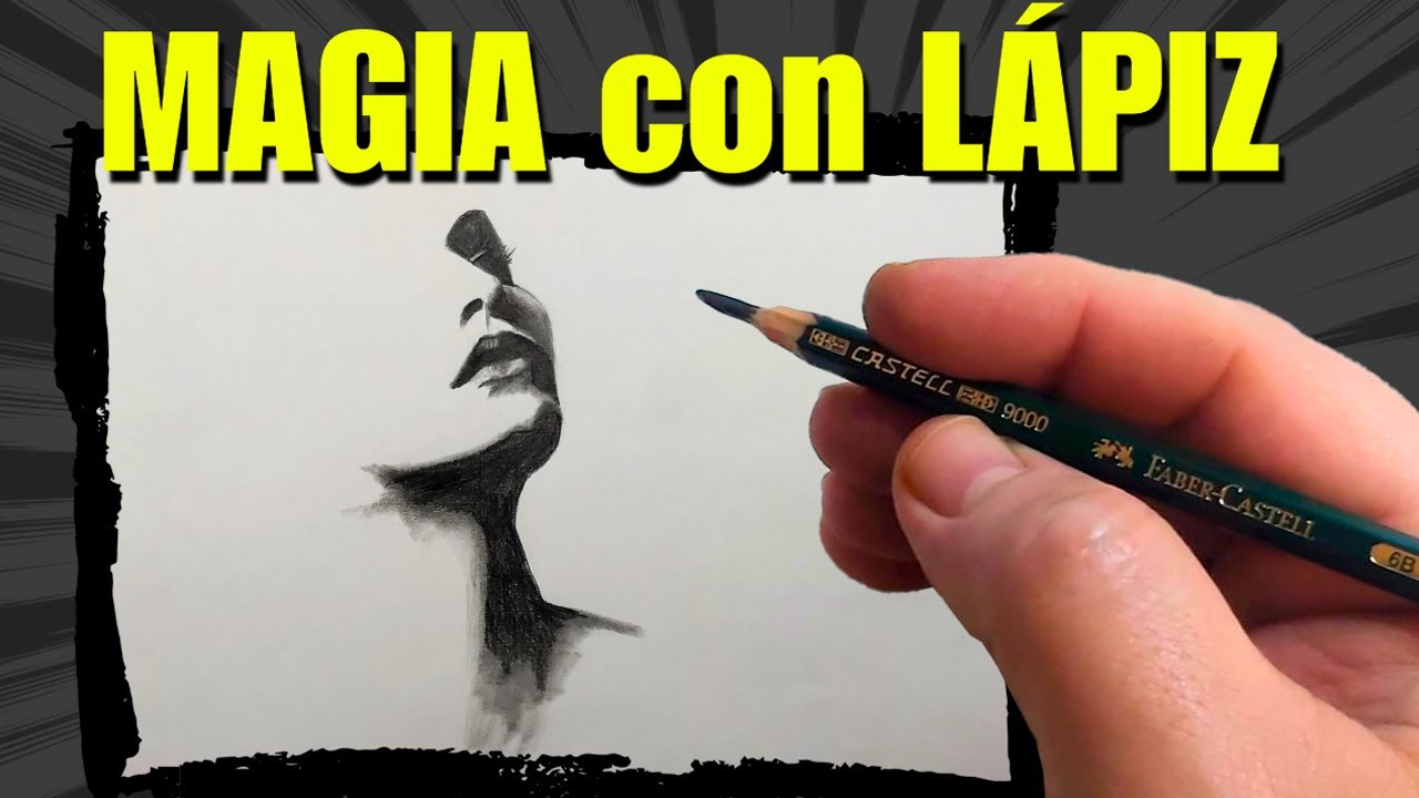 Cómo Dibujar la Silueta del Rostro de una Mujer: Técnica de Positivo, Aplica Oscuridad