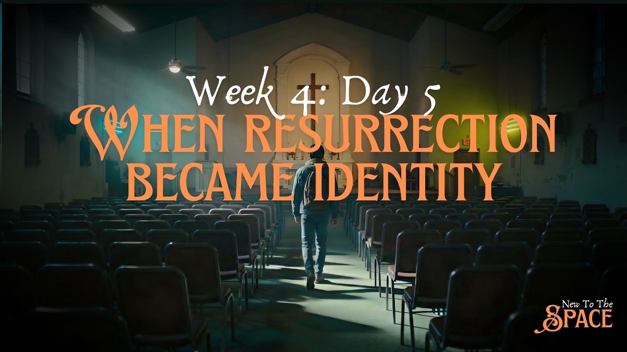 When Resurrection Became Identity | Week 4 Day 5 | New to the Space Devotional Series