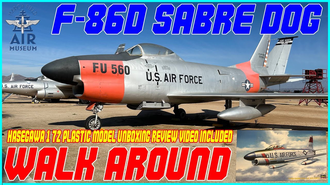 F-86D SABRE DOG WALK AROUND