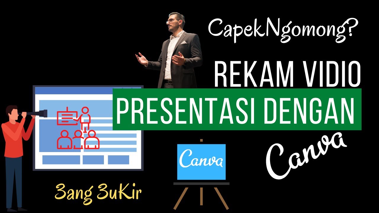 Cara Membuat Presentasi Bahan Ajar_Jadi Vidio di Canva For Education.