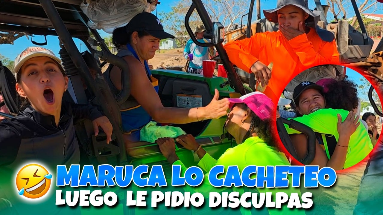 Maruca esta dolida por lo que rastra le hizo y le solto una gran cachetada 😬😯