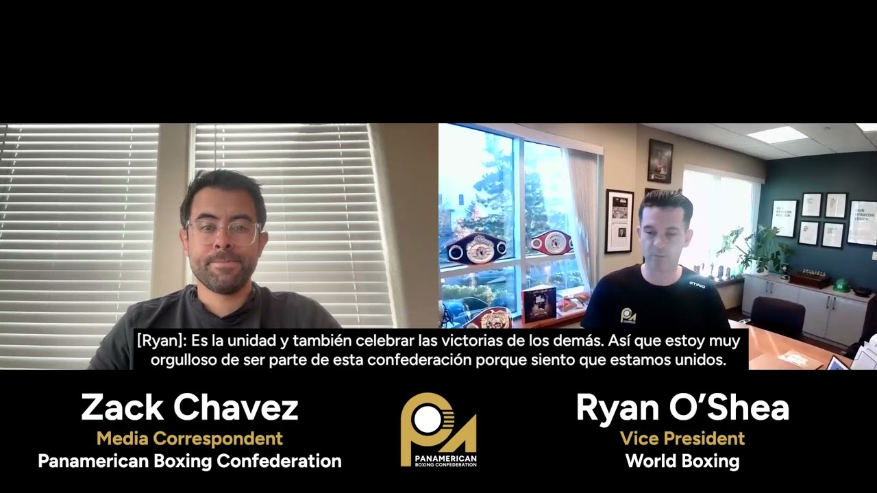 World Boxing Vice President Ryan O'Shea Following 2025 World Boxing Congress