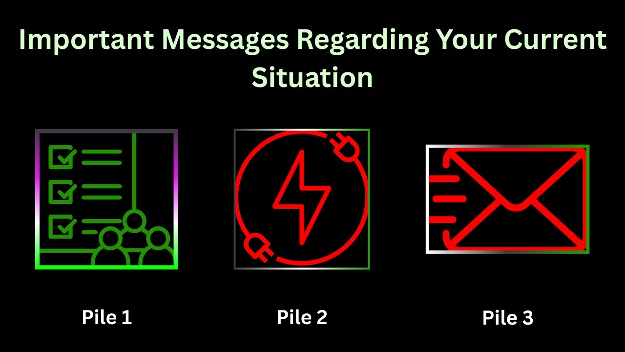 Important Messages Regarding Your Current Situation? Pick-a-Card. Tarot Reading.