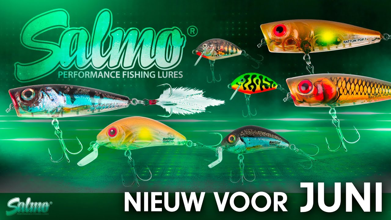 Check deze nieuwe Salmo producten! | Juni 2023 | Roofvissen