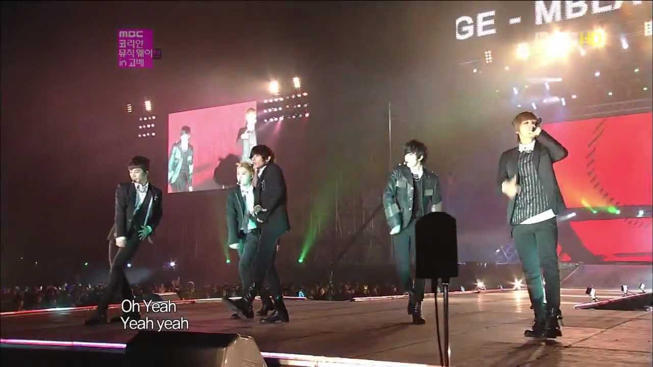 Full HD MBLAQ Performence On Korean Music Wave Love Concert In KOBE 121202