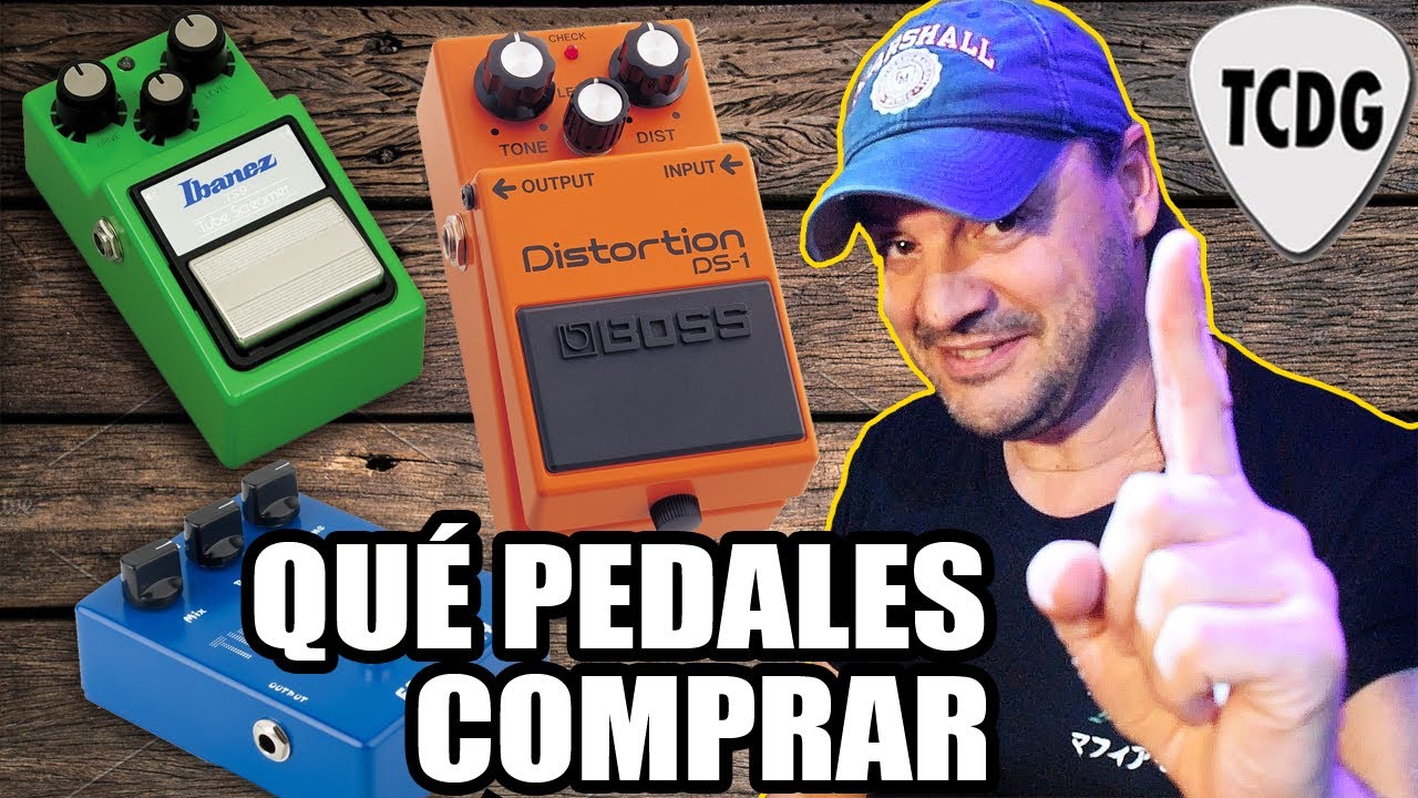 Los 5 PEDALES de GUITARRA que debes comprar primero que todo (por David Palau)