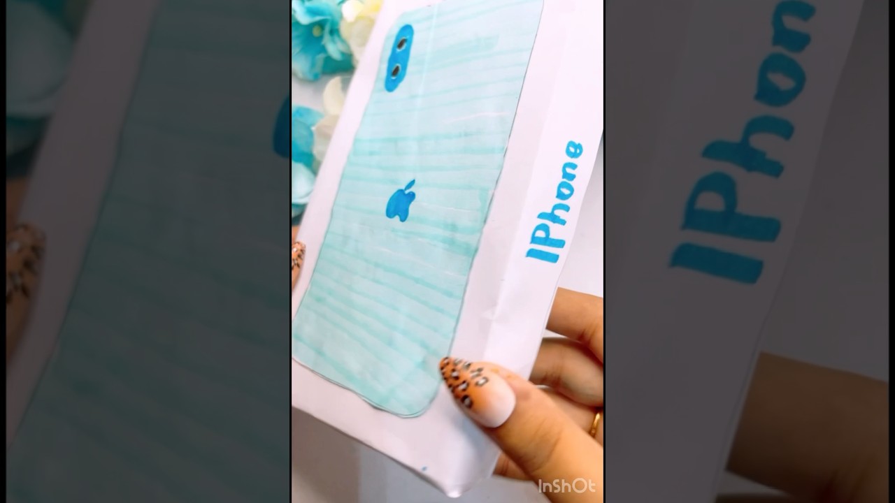 Paper iPhone 16 tutorial #diy #papercraft