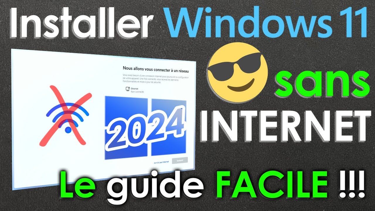 Installer Windows 11 sans INTERNET ➡️ Suivez le Guide Facile!
