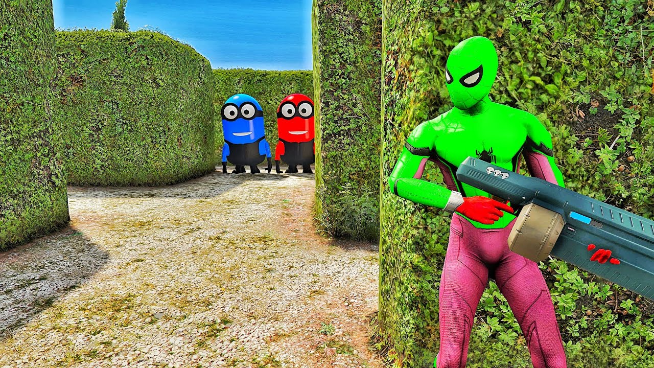 GTA 5 Epic Ragdolls | Spiderman and Super Heroes Jumps/fails Episode 05 (Euphoria Physics)
