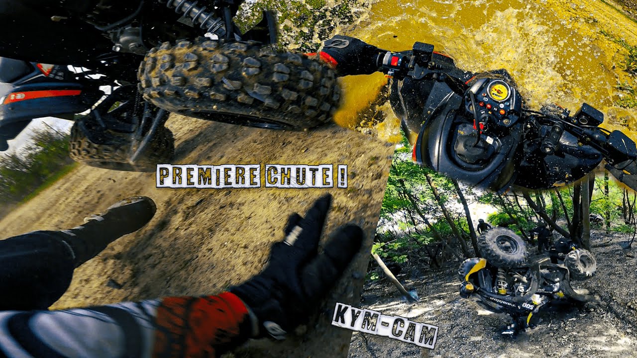 On fait les fous à 9 machines et ça se termine mal, le scrambler finit en PLS ! (Kymco Maxxer 300)🔥🔥