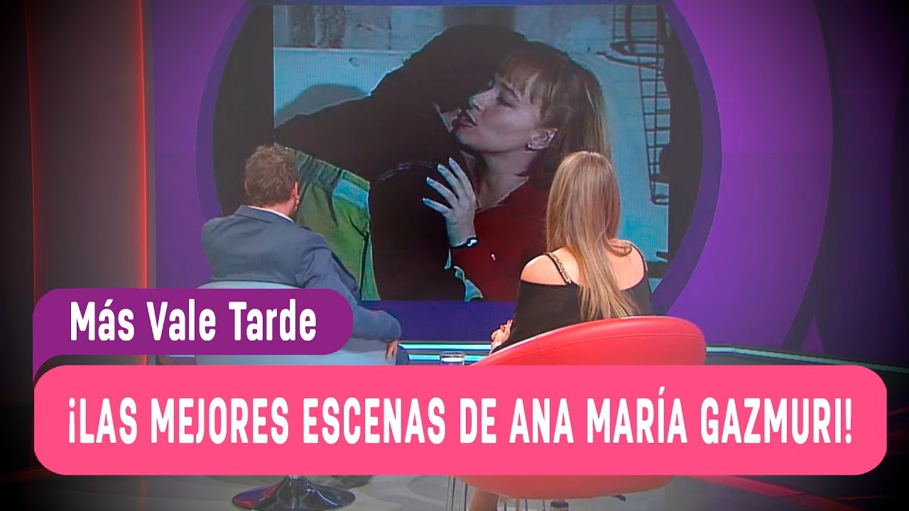 Las mejores escenas de Ana María Gazmuri en Mega - Más Vale Tarde 2016