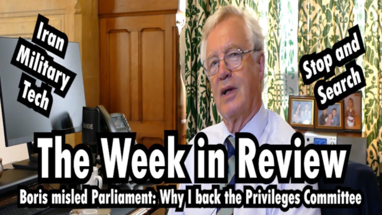 Boris misled Parliament: Why I back the Privileges Committee | The Week in Review with David Davis