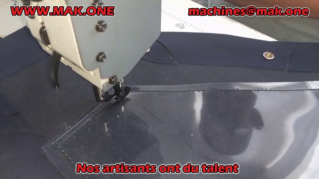 1299€ triple entrainement MAK TE4400 Montage fenêtre cristal cabriolet taud bimini  sellerie marine