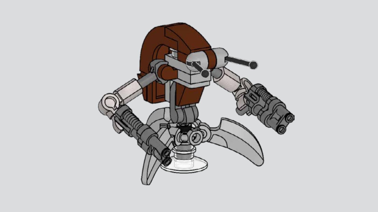 LEGO 912510 Instructions | Star Wars | Droideka | Magazine Gift | Lego Star Wars 126/2025