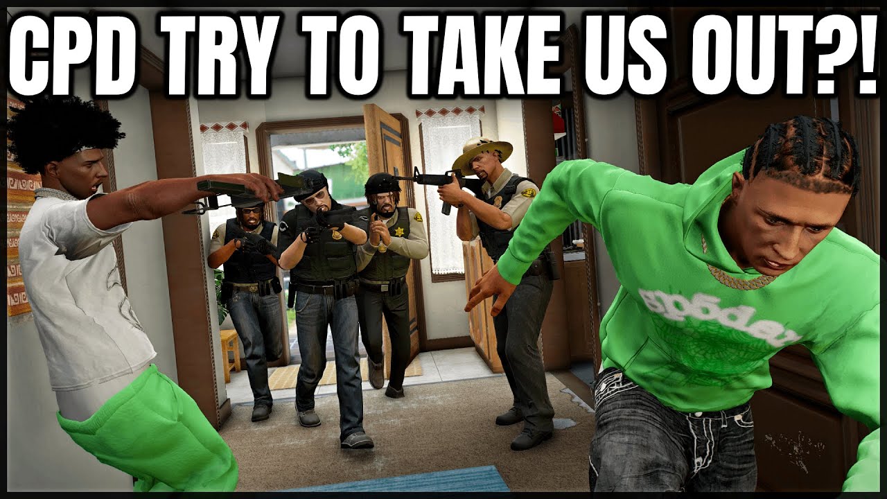 CPD Try To Take Us Out?! | GTA RP | GrizzleyWorld Chiraq