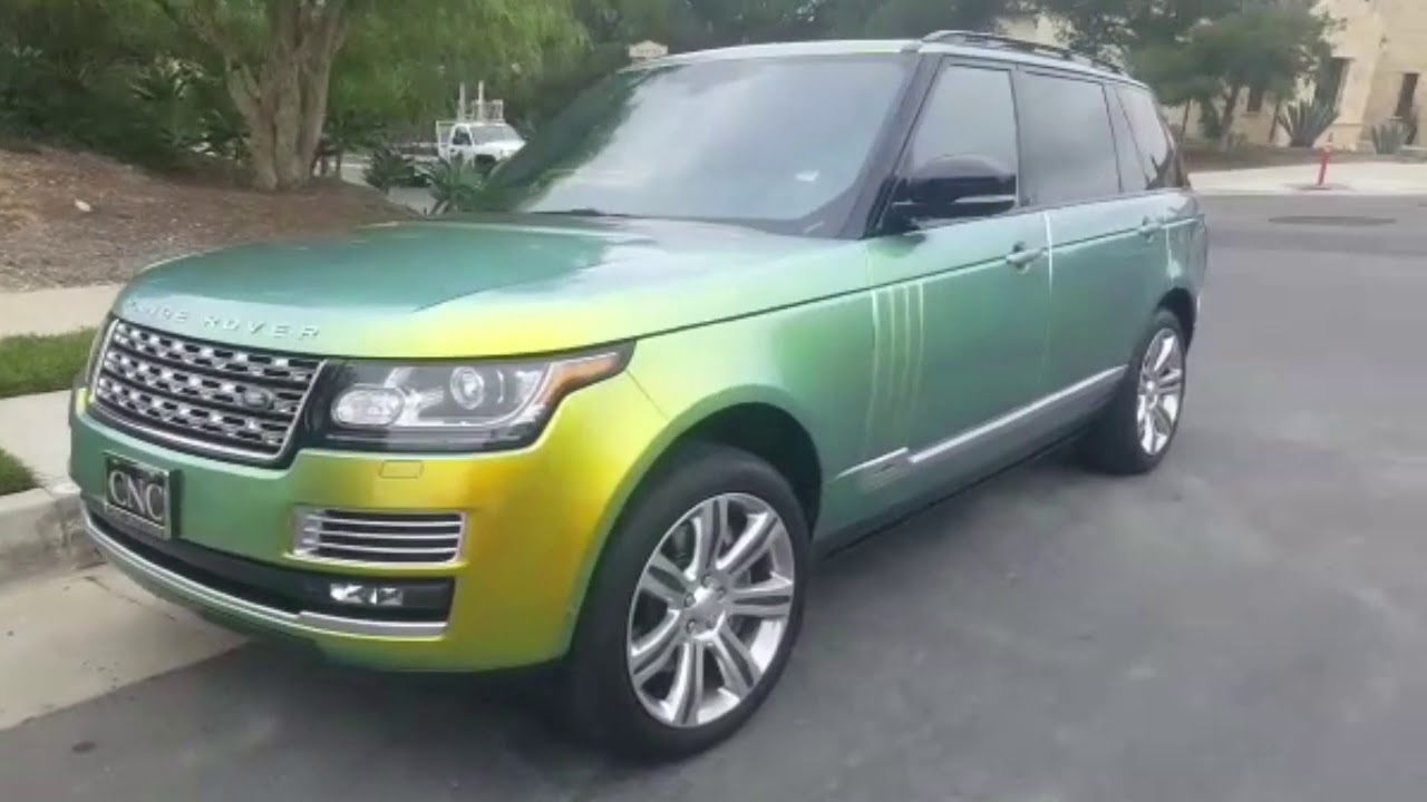 Chroma-Flair Range Rover - Walk Around - Orange County, California