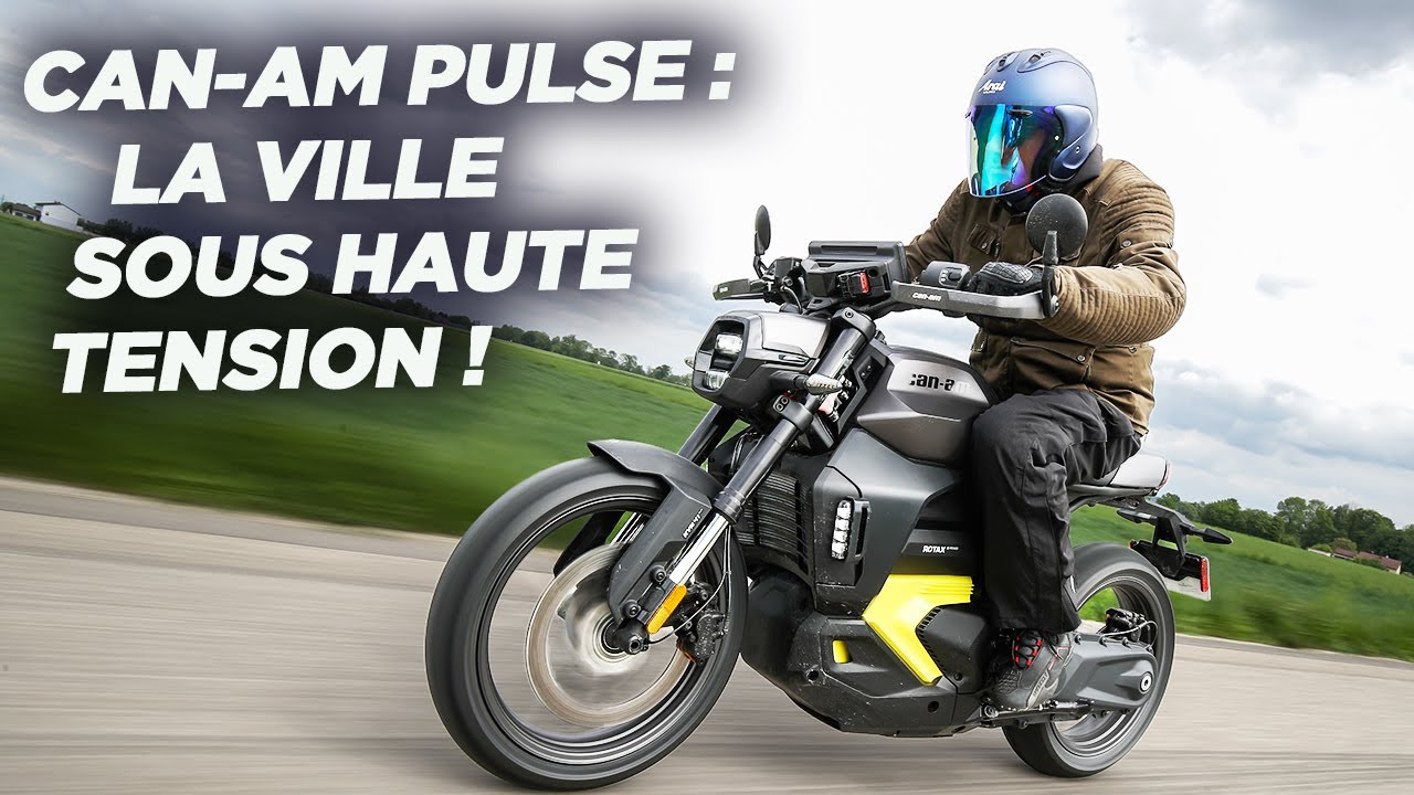 Can-Am Pulse : la moto électrique urbaine qui relance peut relancer la marque ?