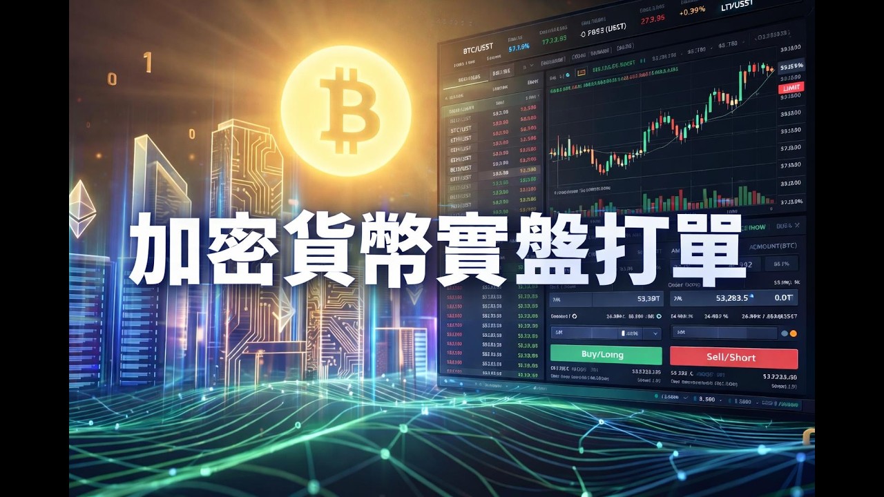 加密貨幣實盤講解