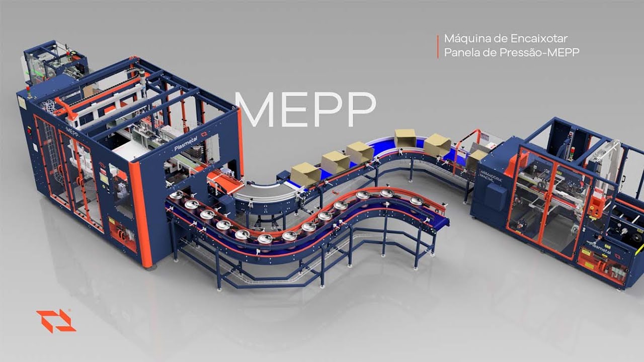 MÁQUINA DE ENCAIXOTAR PANELA DE PRESSÃO MEPP