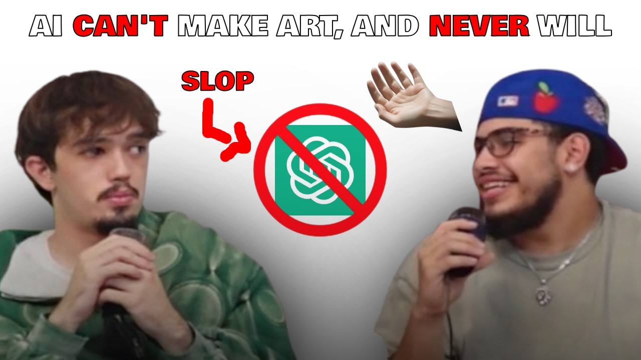 AI can't make art, and never will! | DON'T BLEND IN Podcast 28