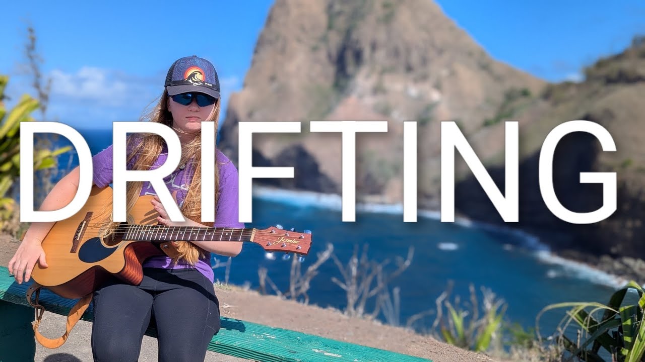 Drifting - Andy McKee acoustic cover with a magical ocean view