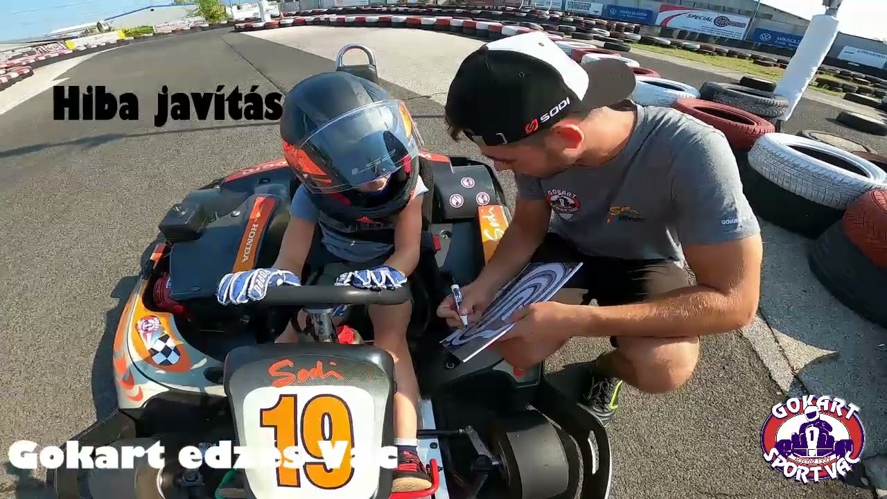 Gokart edz&eacute;s gyerekeknek V&aacute;con