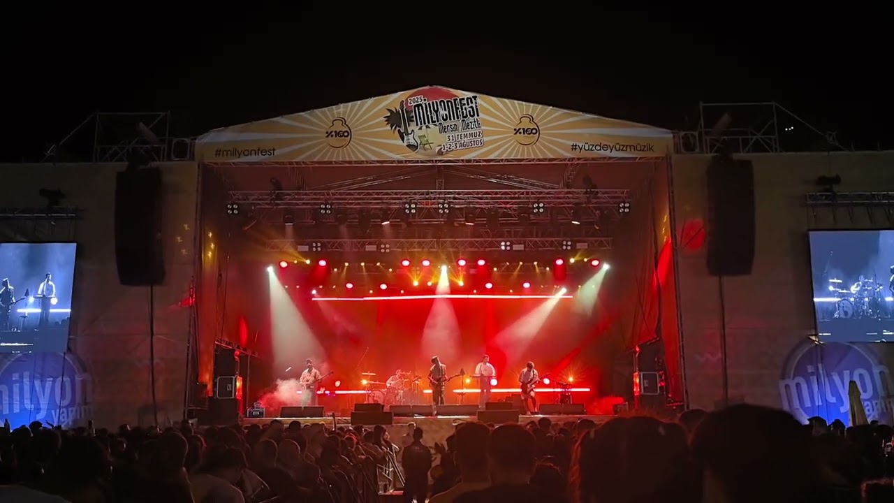 madrigal - güneş doğacak (milyonfest mersin 2025 konseri 3 ağustos 2025) 