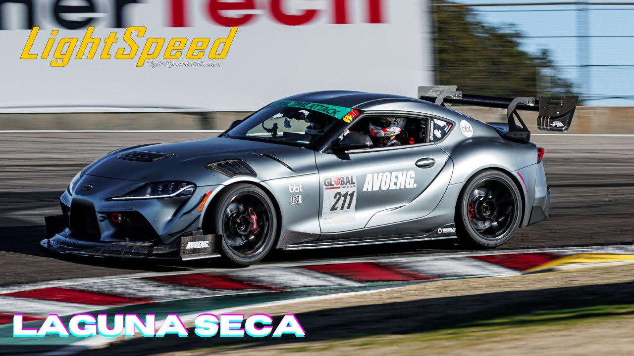 Laguna Seca 1:33.0 | A90 GR Supra (Borrowed a Supra because I can't afford a Porsche 💸)