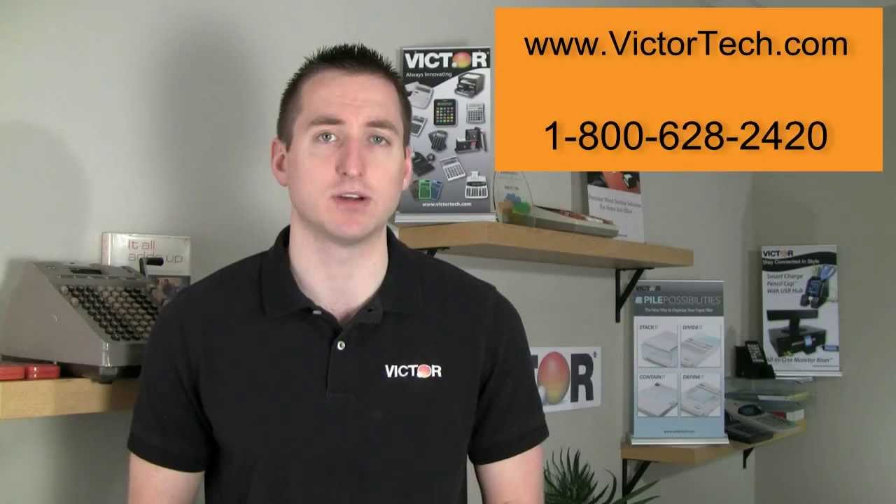 Victor 1205-4 12 Digit Portable Palm/Desktop Commercial Printing Calculator