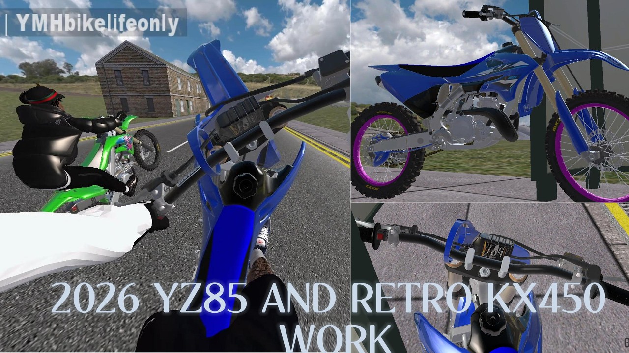 2026 YZ85 WORK WITH THE HOMIE🔥🎶 (PART 1)*MX BIKES*
