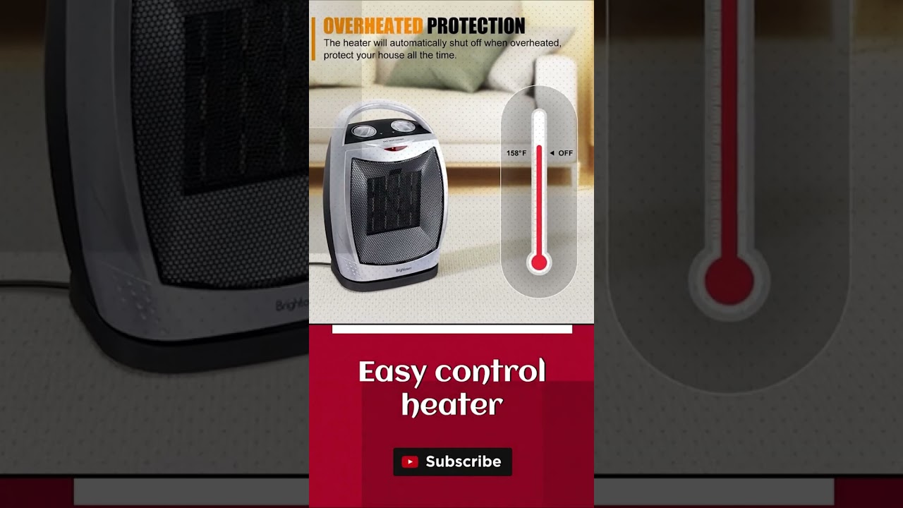 Best Portable Ceramic Space Heater For Bedroom 