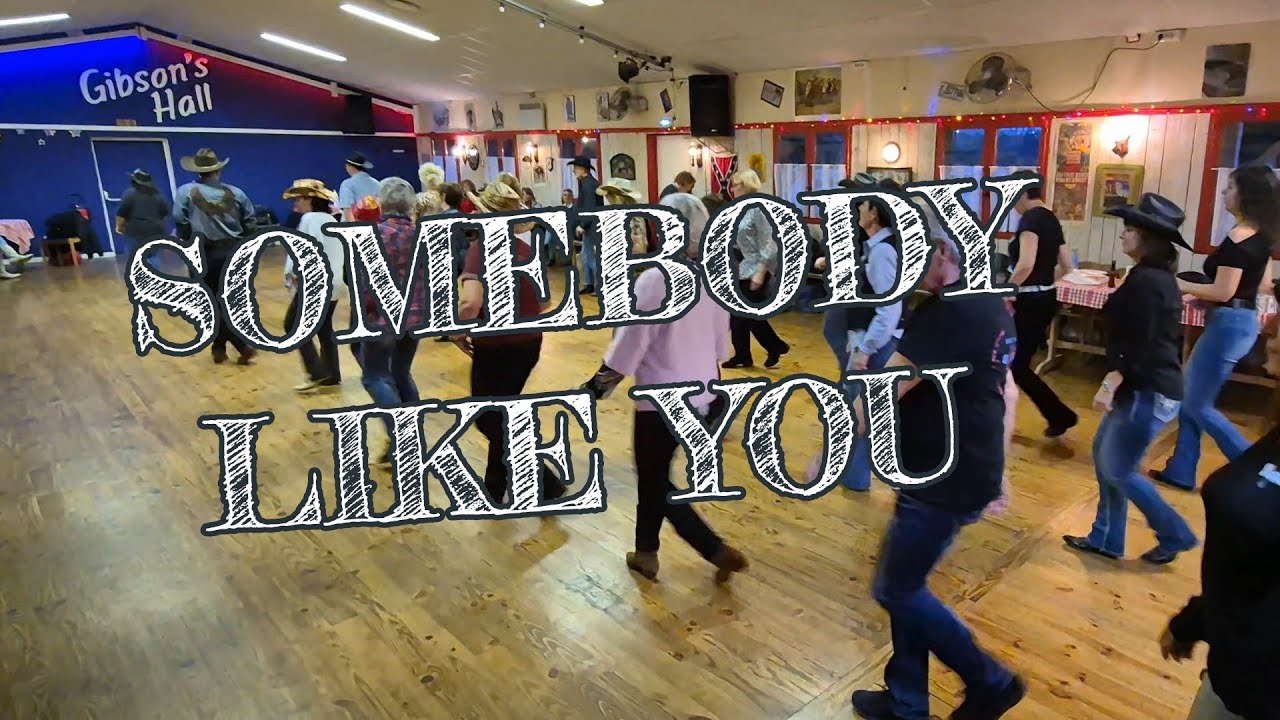 SOMEBODY LIKE YOU Line dance au Gibson's Hall le 25 Janvier 2025