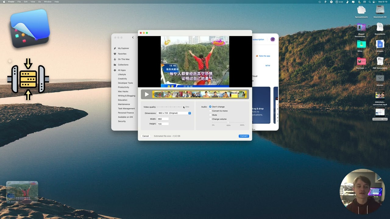 How to Compress Large Video Files on a Mac (CleanShot X)