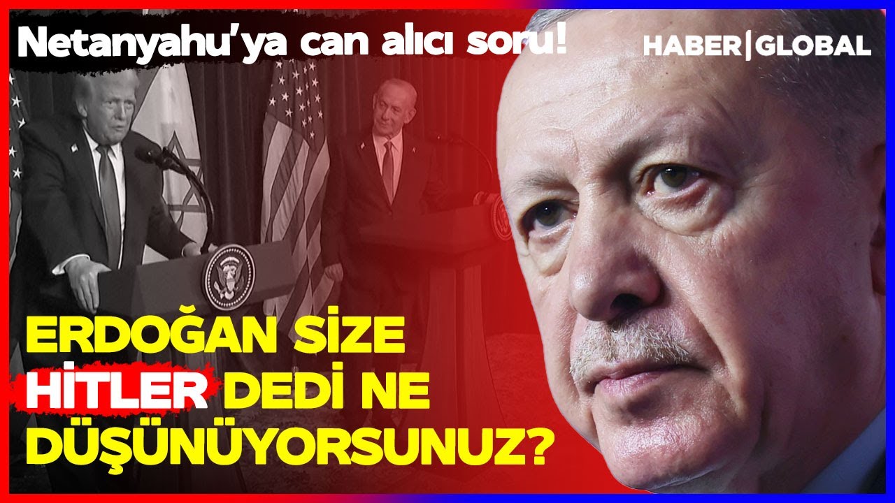 Netanyahu'ya Can Alıcı Soru! Erdoğan'ın Hitler Benzetmesi Hatırlatıldı Bakın Cevap Ne Oldu!