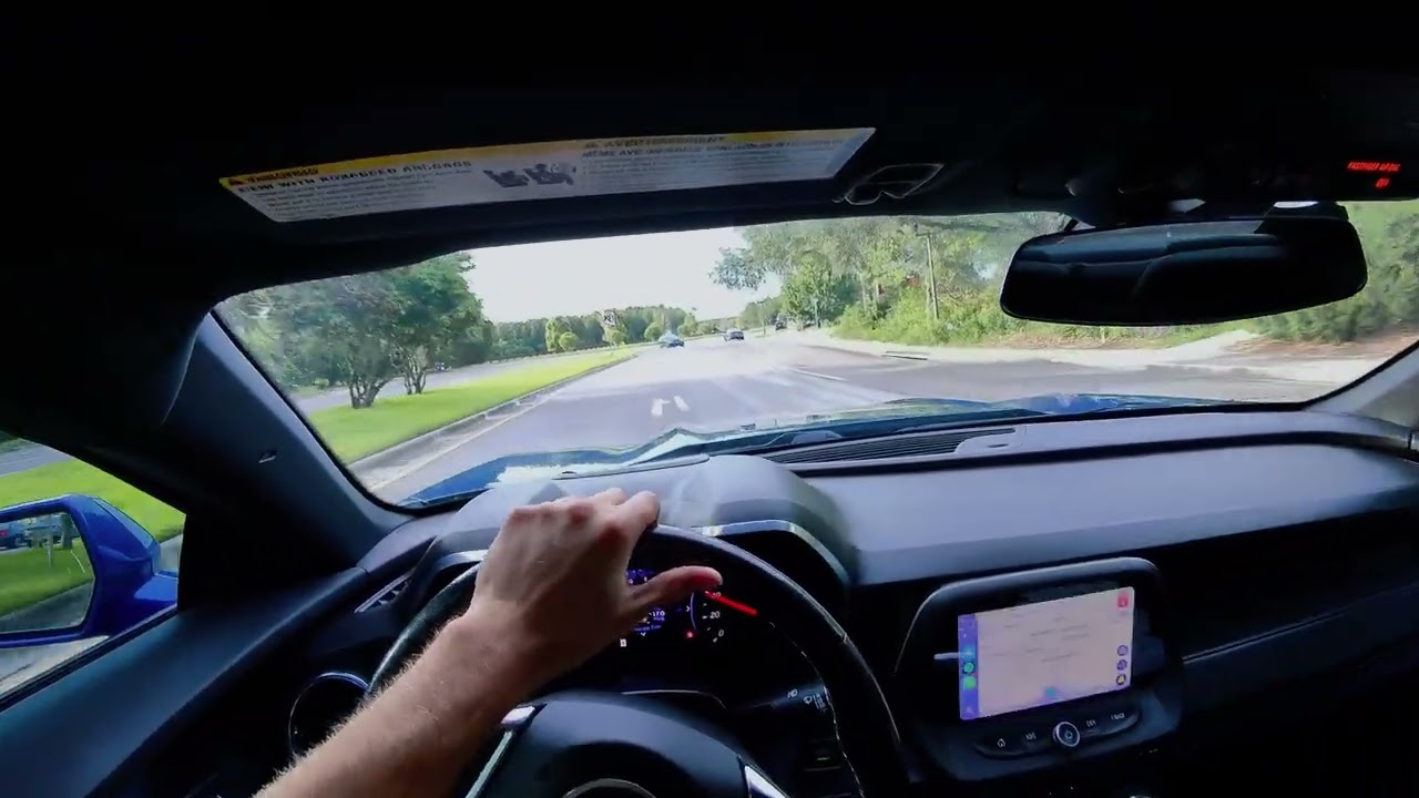 POV drive in my 2019 Camaro rs v6 6mt (learning manual)