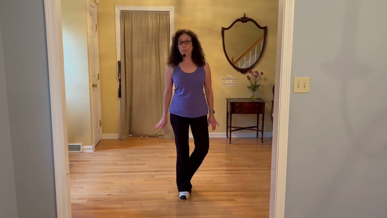 ZJozzys Funk - Lesson - L4/5 Line Dance (Click pop-up video at end for Dance-Along video with music)