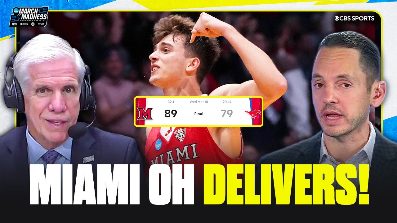 Miami (OH) takes down SMU, advances to face Tennessee | 2026 March Madness Highlights & Analysis