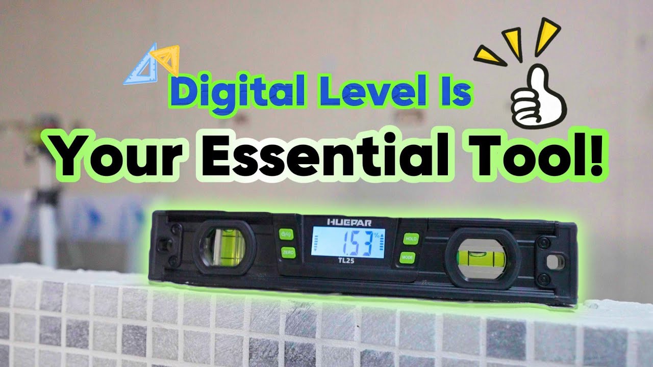How to Use Huepar TL25 Digital Torpedo Level | Full Tutorial & Features Explained