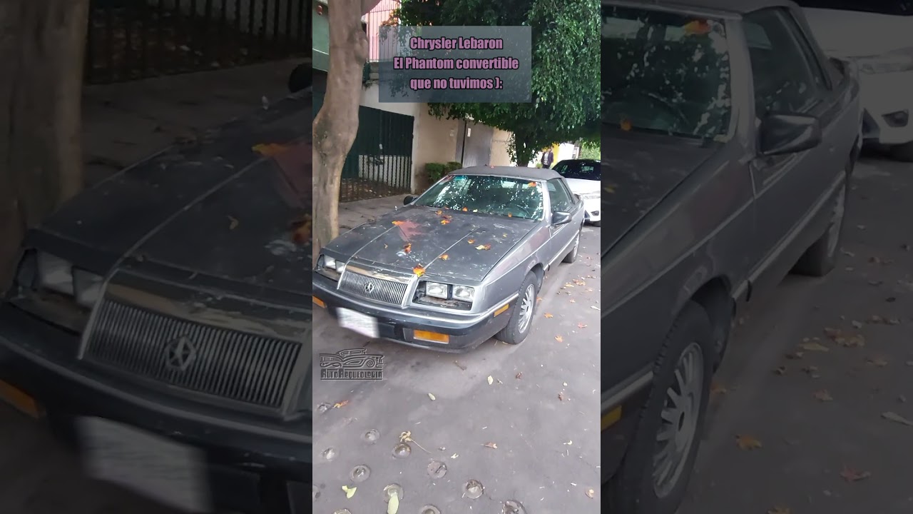 Un Lebaron, no un Phantom Convertible / AutoArqueología 