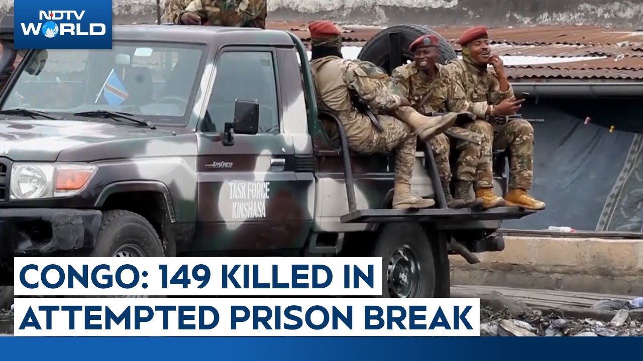 Congo Prison Break | 129 Killed In Attempted Prison Break In Congo