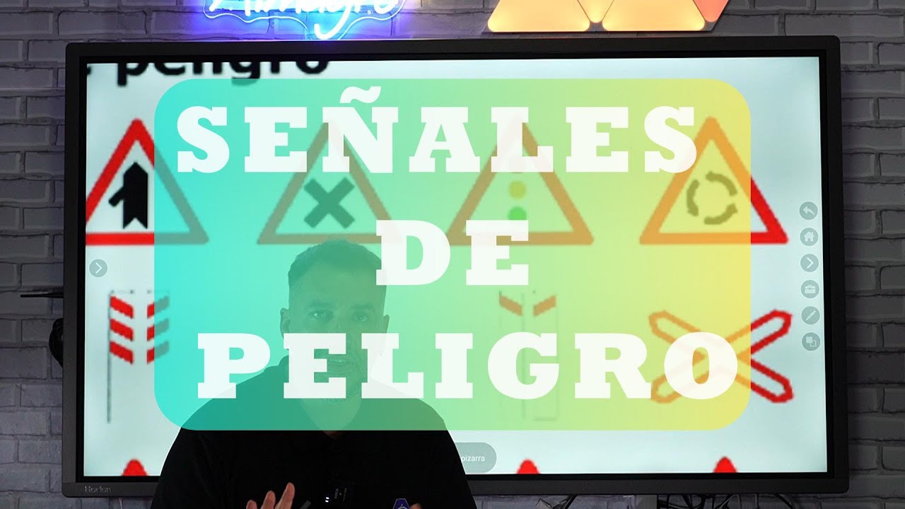 ✅ SEÑALES DE PELIGRO explicadas FÁCIL y RÁPIDO 🚗 | AUTOESCUELA 🚀
