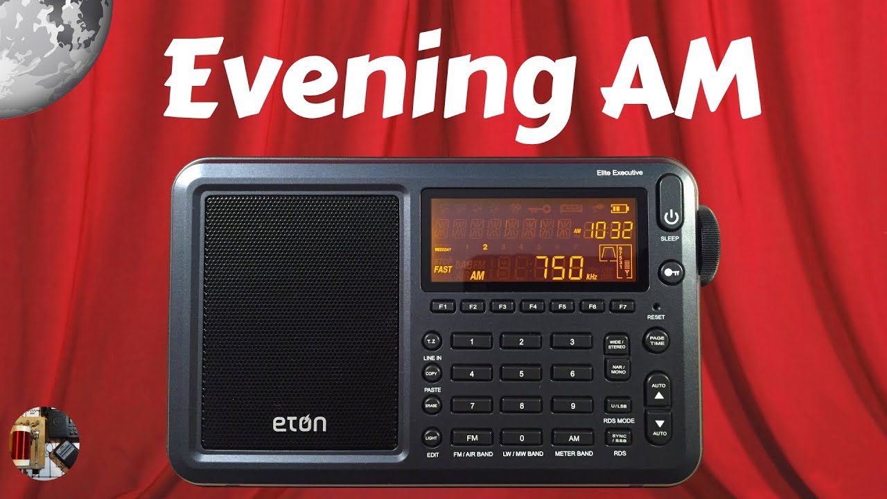 Eton Elite Executive Shortwave Radio Evening AM