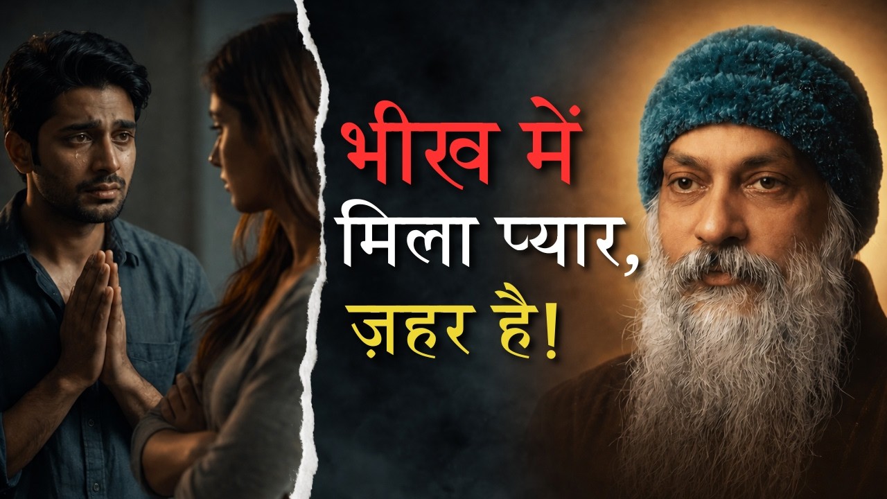 Stop Begging For Love | वो तुम्हें छोड़कर नहीं गया, तुम बच गए | Osho Inspired Hindi Pravachan #osho 